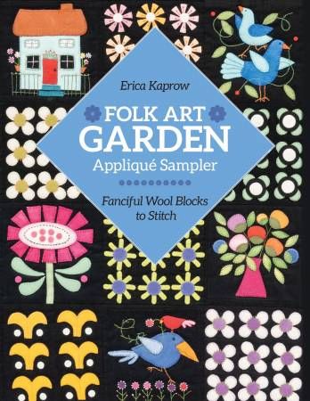Folk Art Garden Applique Sampler # 11540