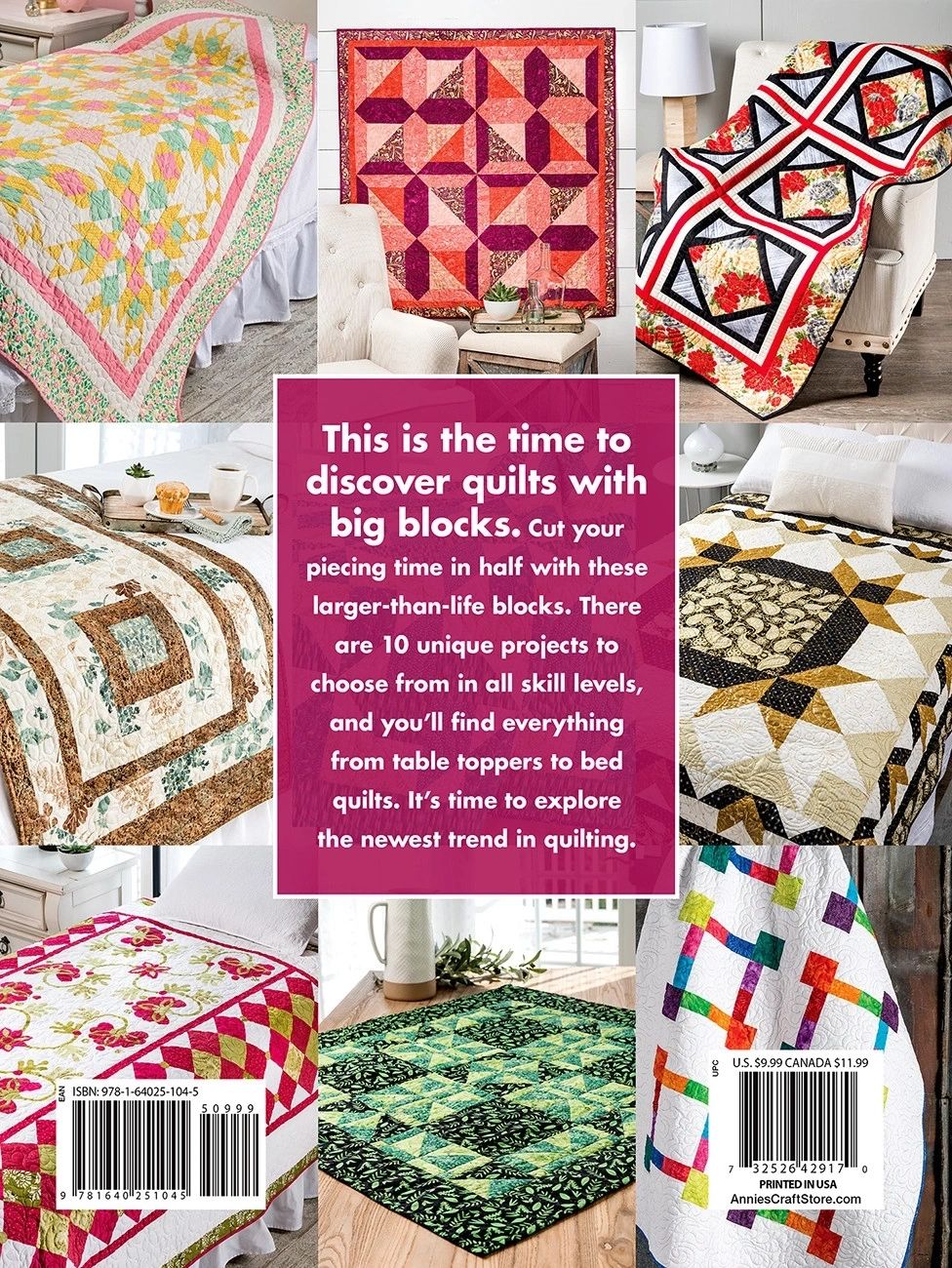 Big Block Quilts # 1414481 From Annie's In Quilting - General