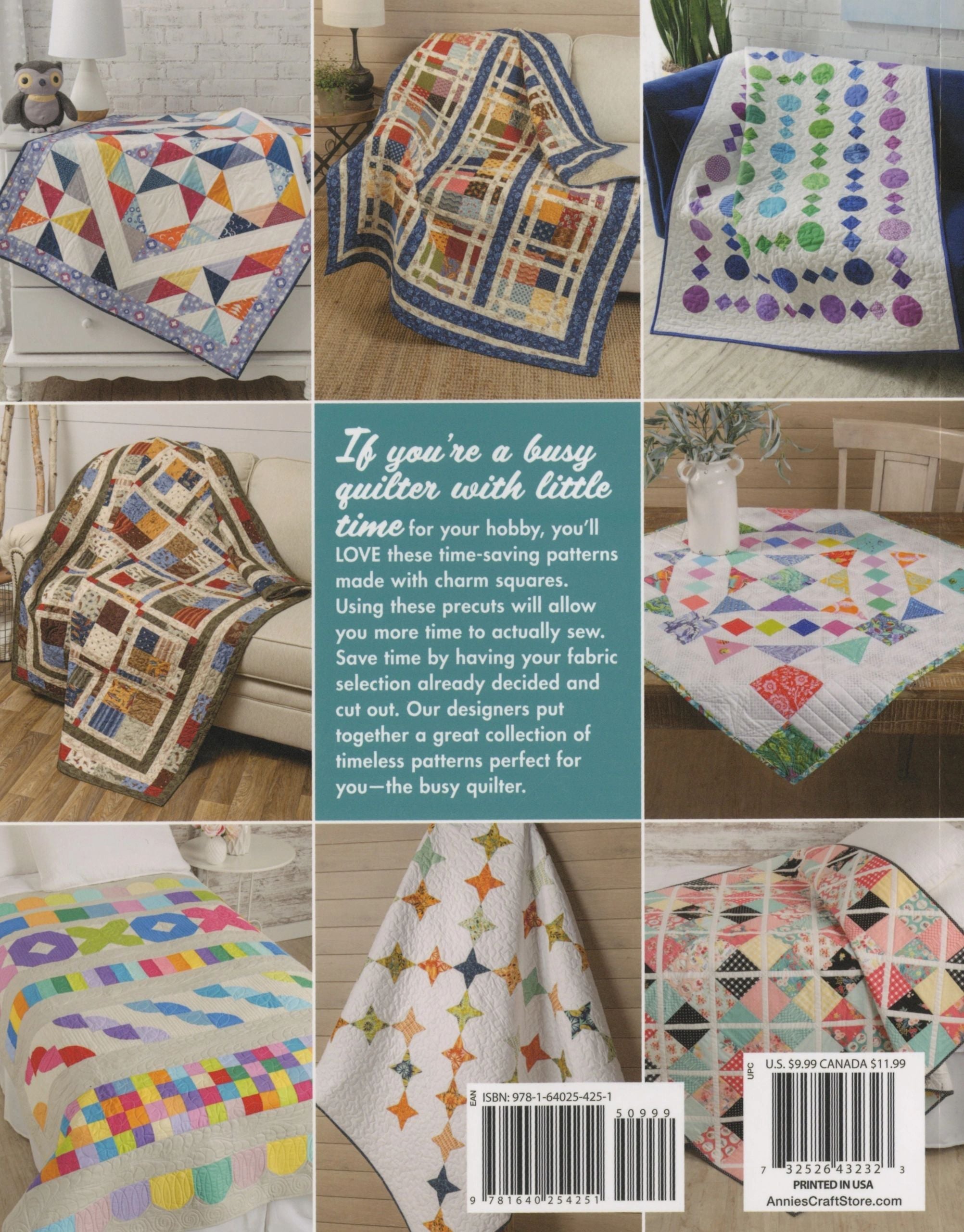 Time-Saving Charm Quilts # 1414661 From Annie's In Quilting - General
