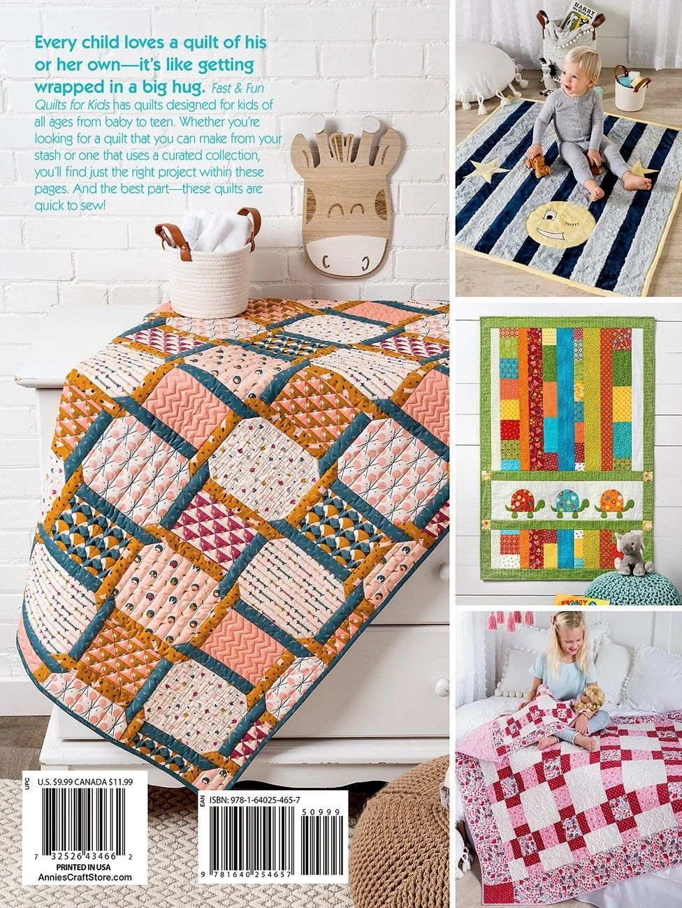 Fast & Fun Quilts for Kids # 141479 From Annie's In Quilting - General