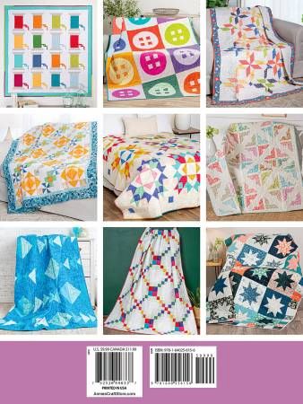 Fun Fat Quarter Quilts for Spring # 141524, From Annie's In Quilting - General