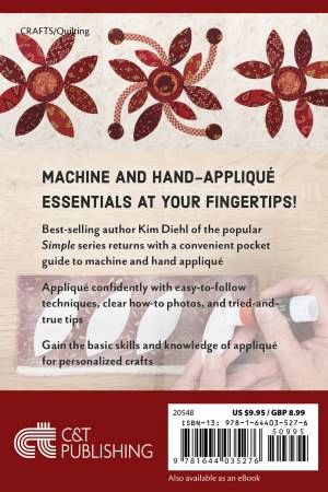 Simply Successful Applique Handy Pocket Guide # 20548