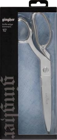Gingher 10in Knife Edge Bent Scissor # 220540