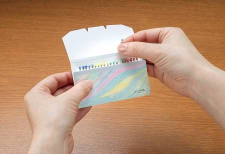 Marbled Glass Head Pins # 2511CV