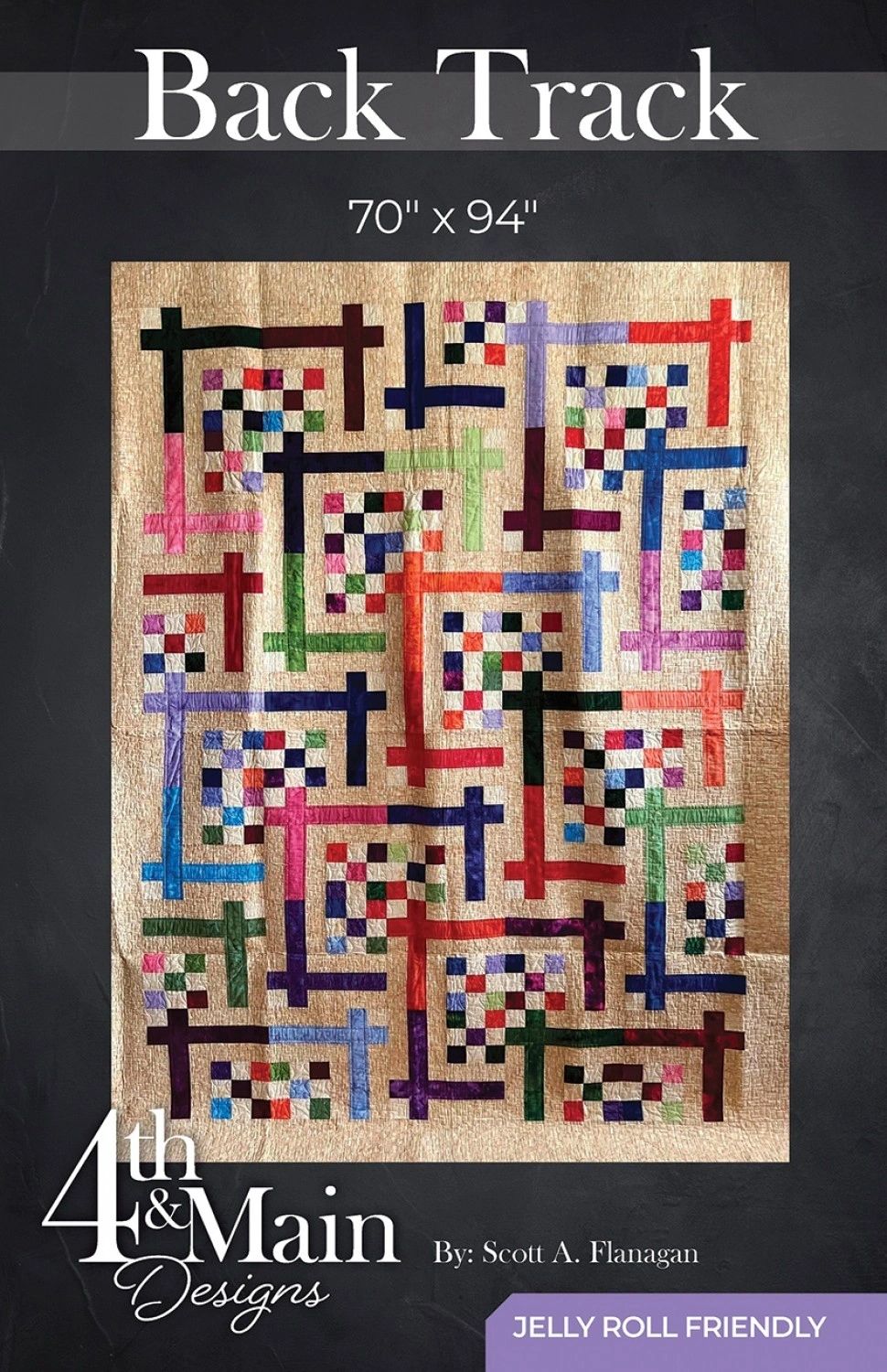 Back Track # 4MD-003 From 4th & Main By Flanagan, Scott A In Quilts