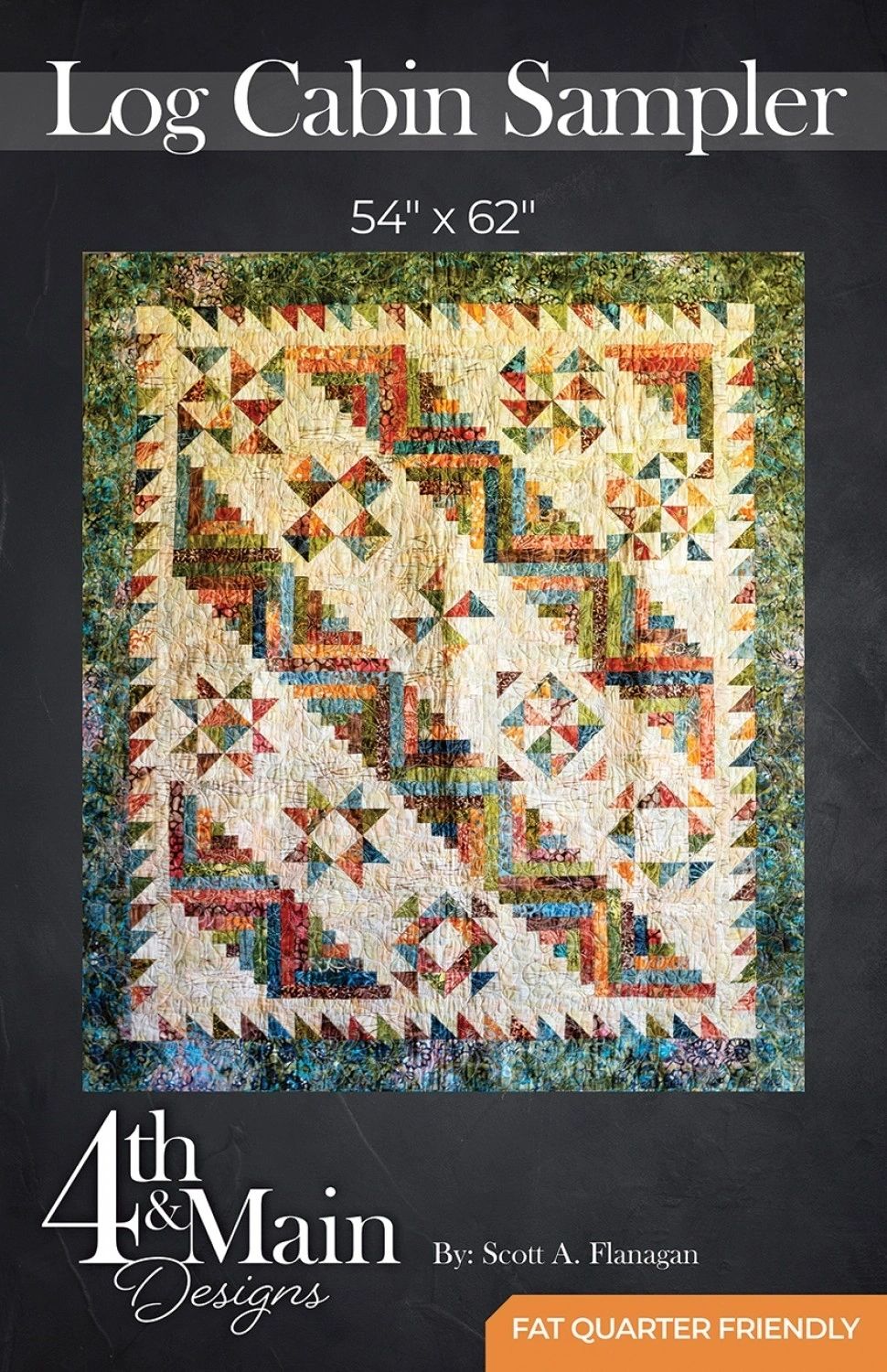 Log Cabin Sampler # 4MD-011 From 4th & Main By Flanagan, Scott A In Quilts