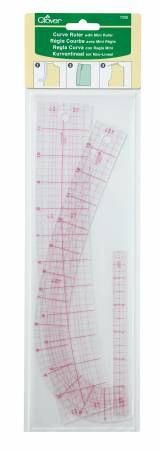 Curve Ruler Set # 7006CV, From Clover Needlecraft In Rulers & Accessories