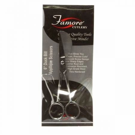 Famore Duckbill Applique Scissor 6in # 712SP