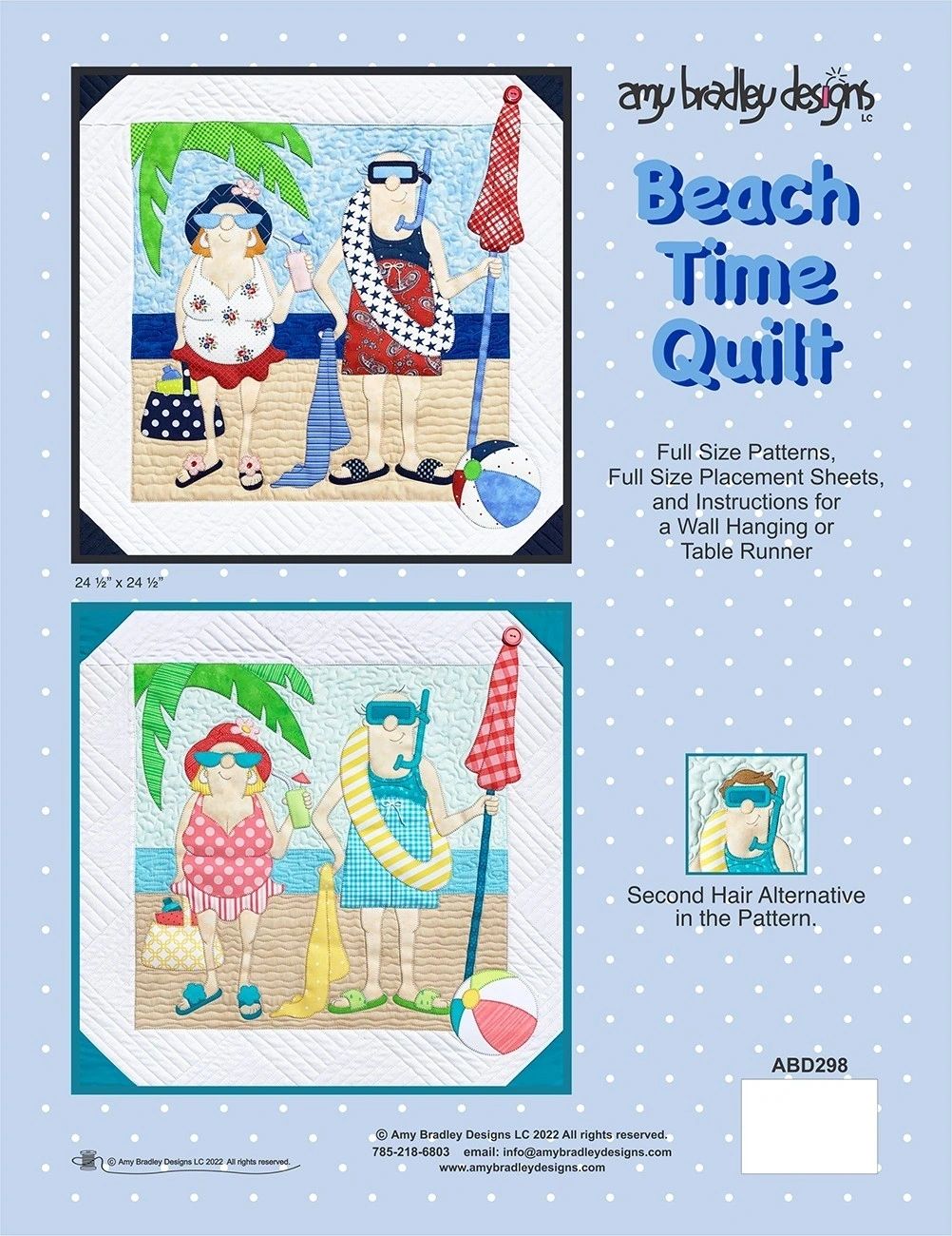 Beach Time Quilt Pattern # ABD298