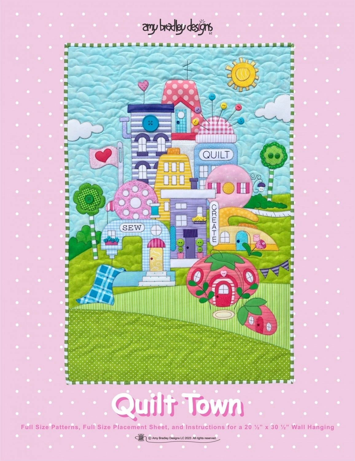Quilt Town Pattern # ABD300 From Amy Bradley Designs By Bradley, Amy In Quilts