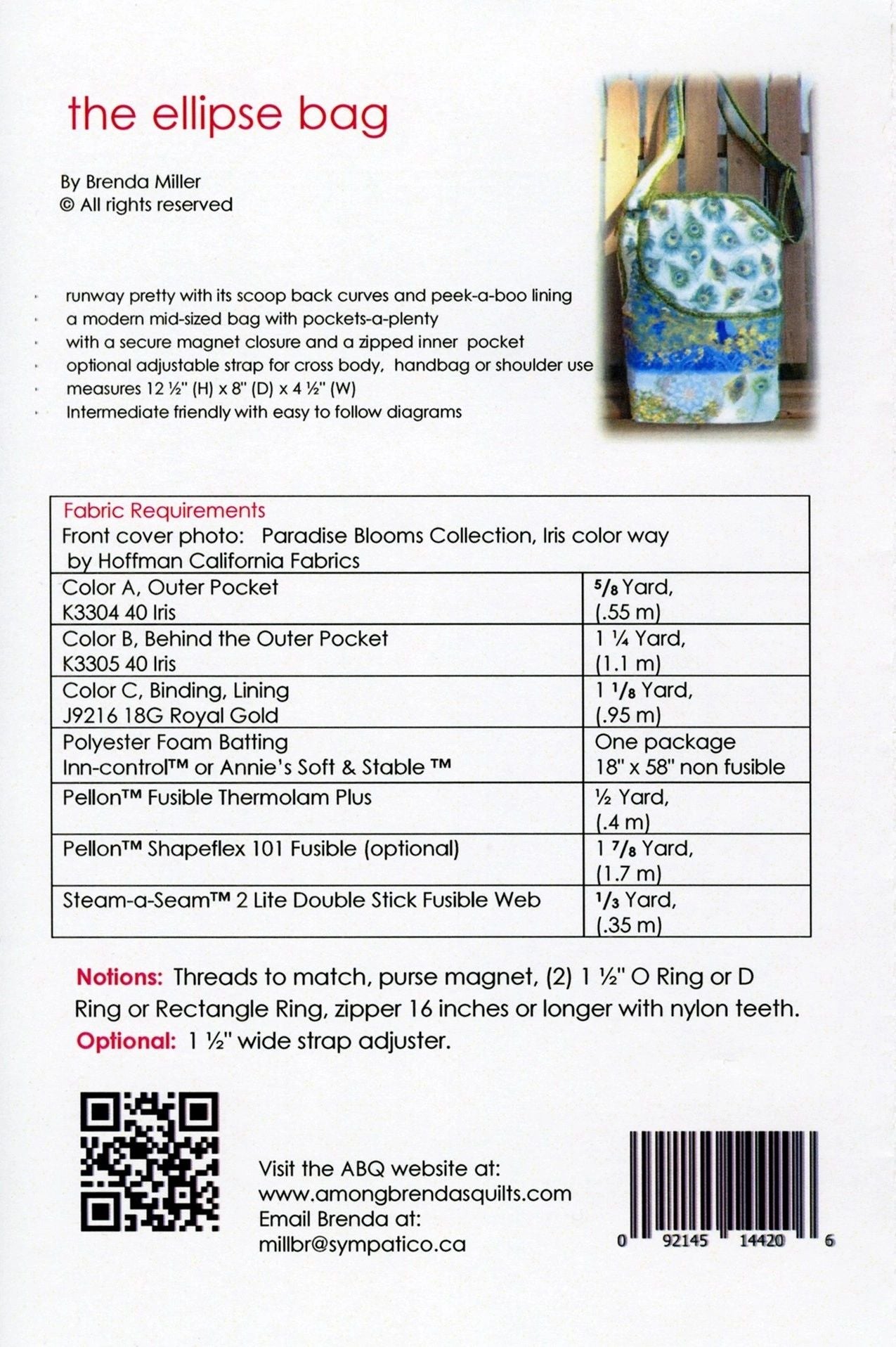 Ellipse Bag # ABQ166