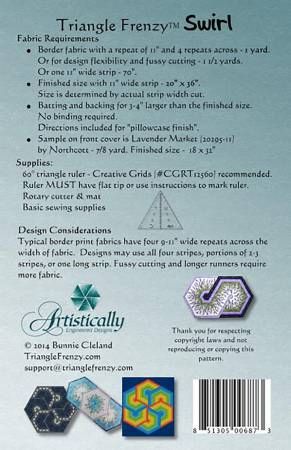 Triangle Frenzy Swirl # AED187