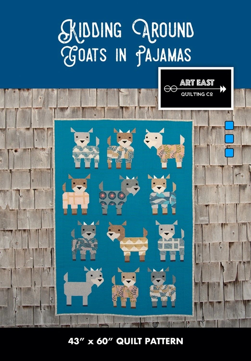 Kidding Around Goats Quilt Pattern # AEQCKA0119