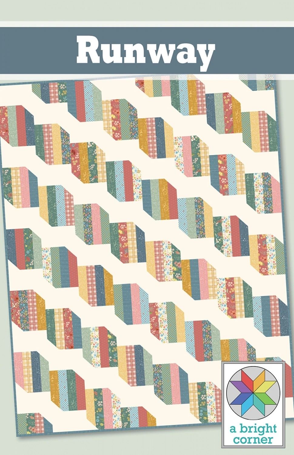 Runway Quilt Pattern # AKBC350 From A Bright Corner By Knowlton, Andy In Quilts