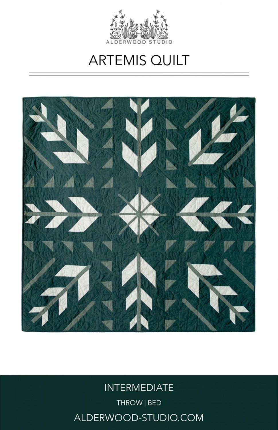 Artemis Quilt Pattern # ALD-ARTEMIS From Alderwood Studio Patterns By Elliot, Amber In Quilts