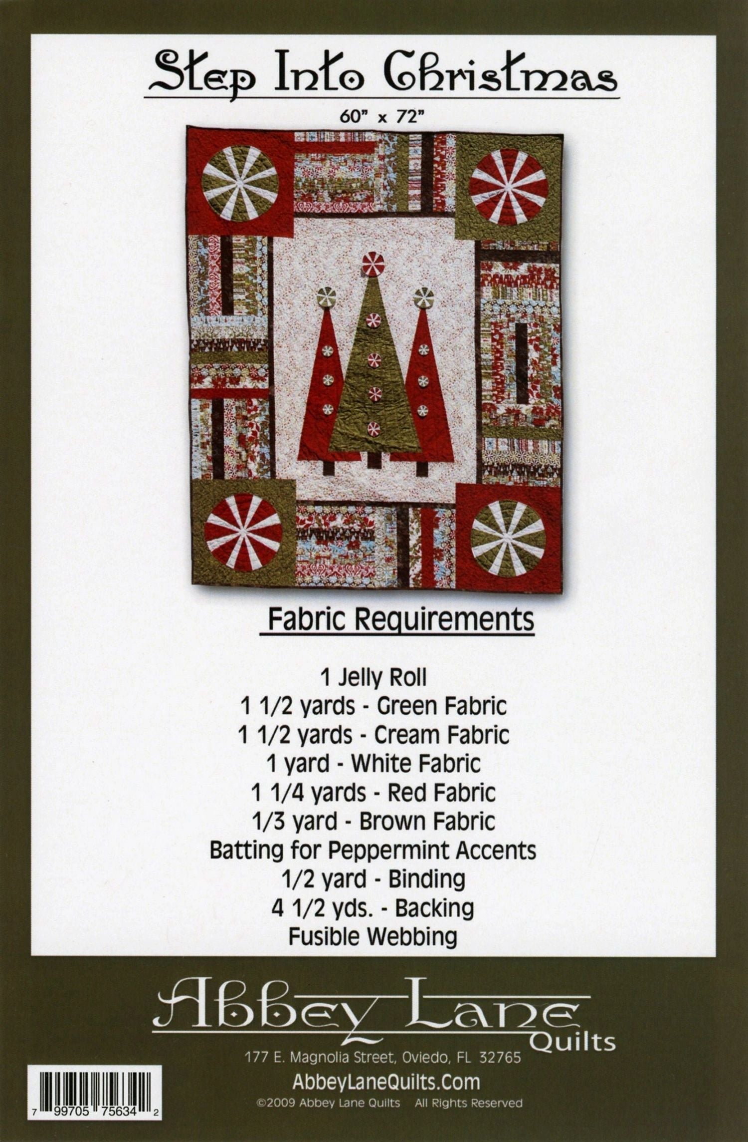 Step Into Christmas # ALQ123 From Abbey Lane Quilts By Liljenquist, Janice and Owen, Marcea In Quilts