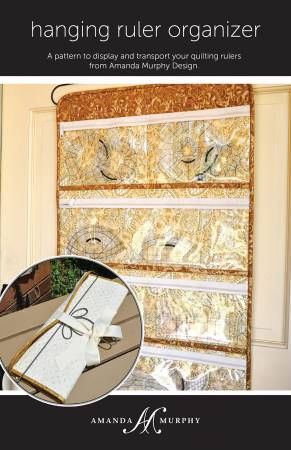 Hanging Ruler Organizer # AMD076, From Amanda Murphy Design, LLC By Murphy, Amanda In Quilts