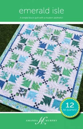 Emerald Isle # AMD131, From Amanda Murphy Design, LLC By Murphy, Amanda In Quilts