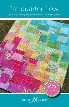 Fat-Quarter Flow # AMD141, From Amanda Murphy Design, LLC By Murphy, Amanda In Quilts