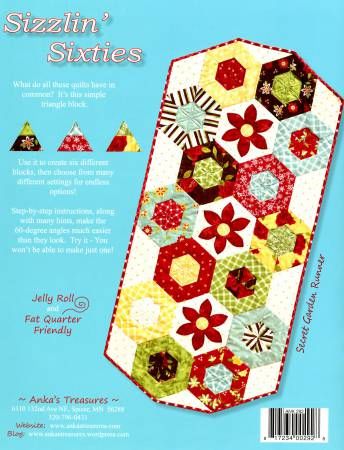 Sizzlin Sixties # ANK292, From Anka's Treasures By Peterson, Heather In Quilting - General