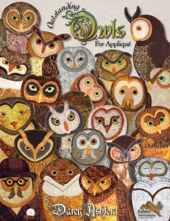Outstanding Owls for Applique # APBK12