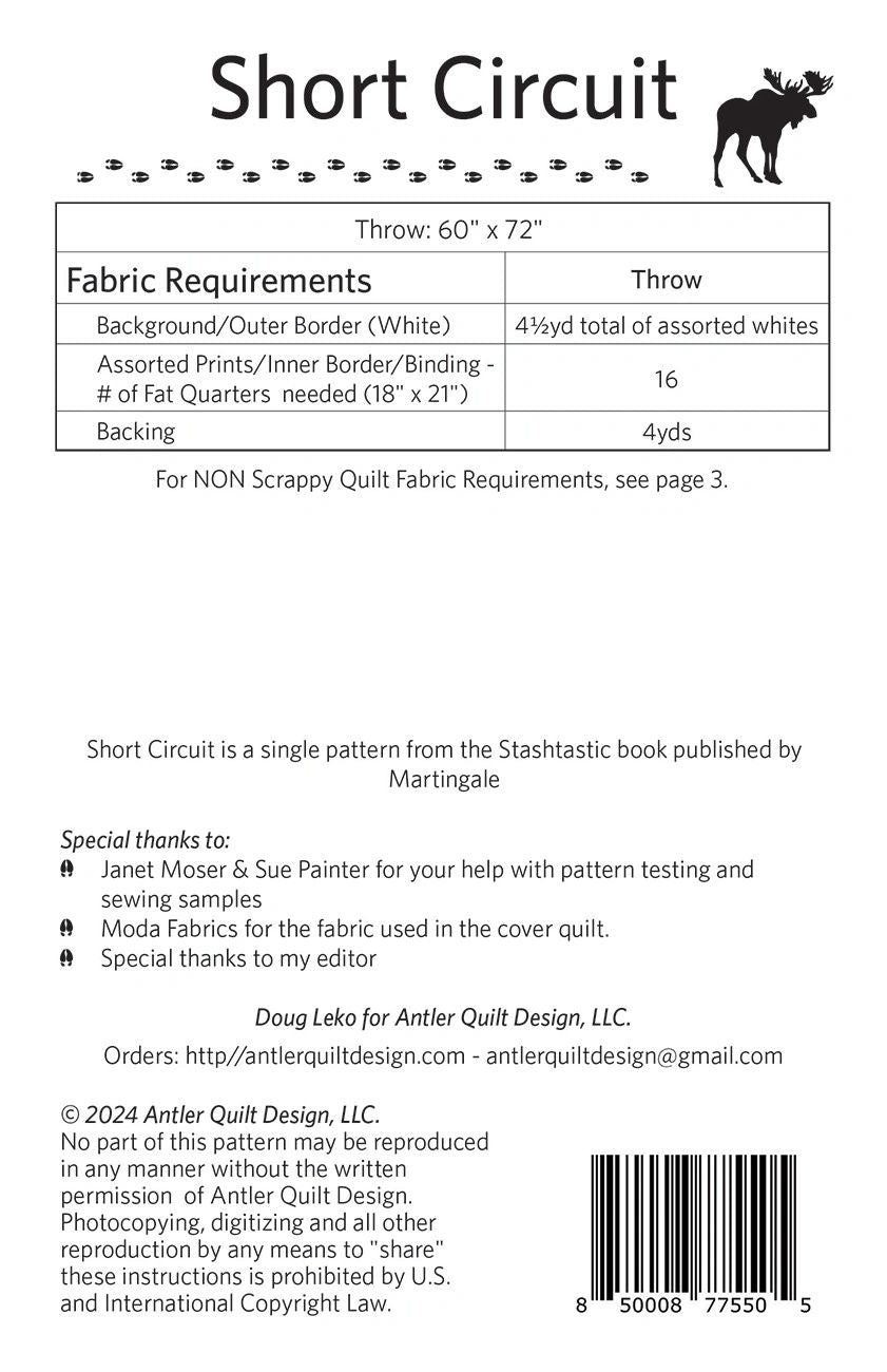 Short Circuit # AQD0306 From Antler Quilt Design In Quilts