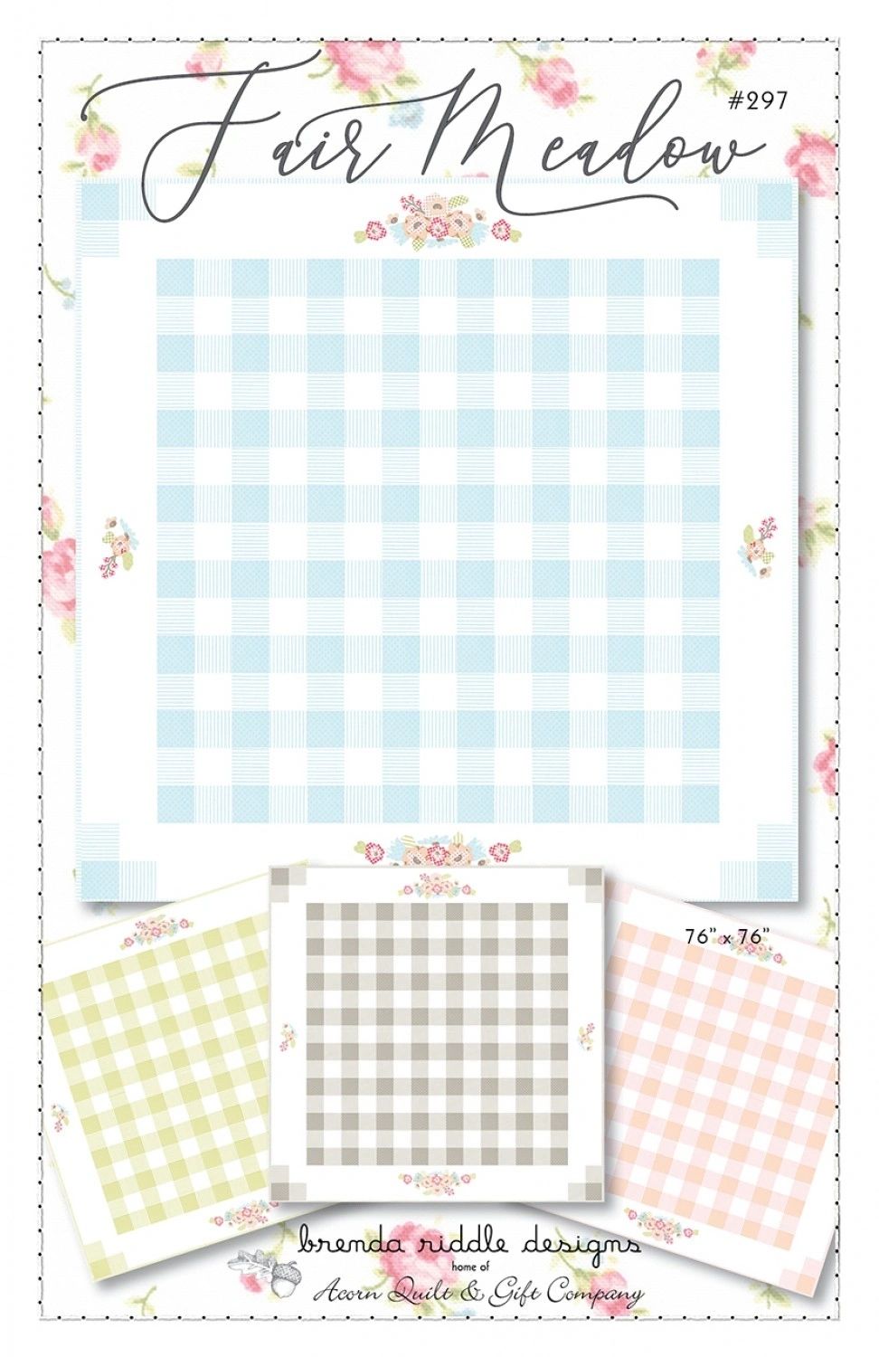 Fair Meadow # AQG297 From Acorn Quilt & Gift Company In Quilts