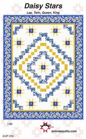 Daisy Stars # AQP-299, From Animas Quilts Publishing By Robinson, Jackie In Quilts
