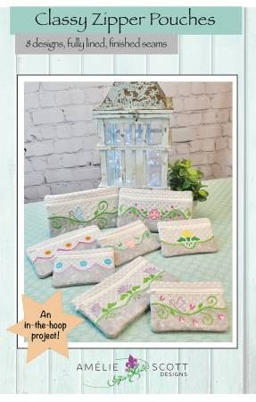 Classy Zipper Pouches # ASD225