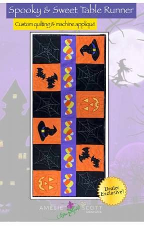 Spooky & Sweet Table Runner # ASD242