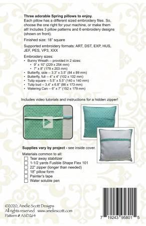 3 Spring Pillows # ASD264