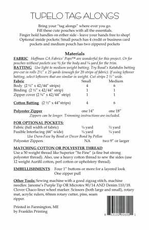 Tupelo Tag Alongs # AT600