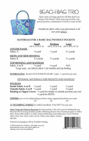 Beach Bag Trio # AT618