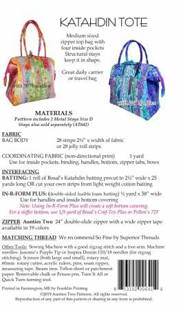 Katahdin Tote # AT641