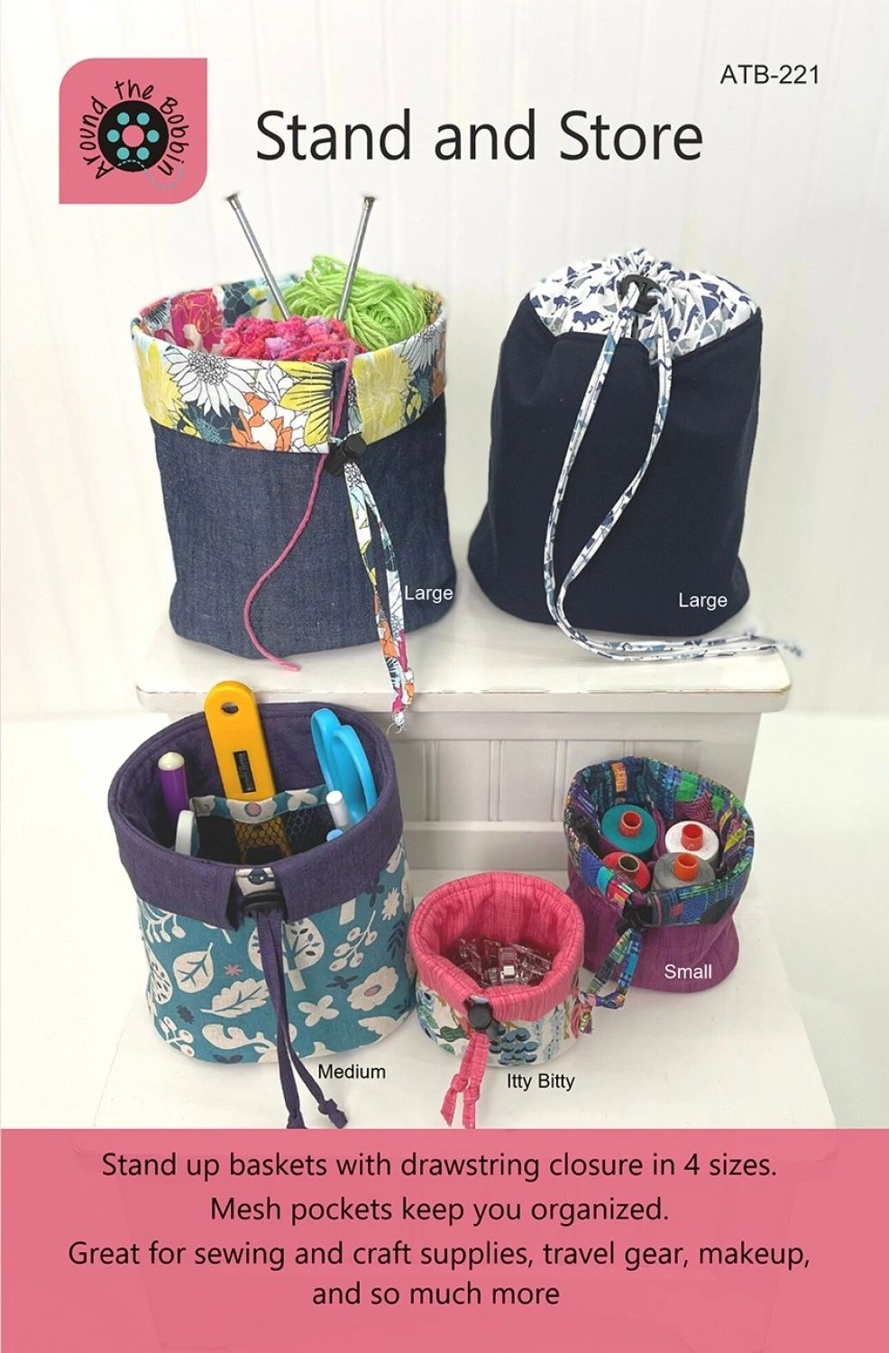 Stand and Store # ATB-221 From Around the Bobbin By Amundson, Lisa In Craft