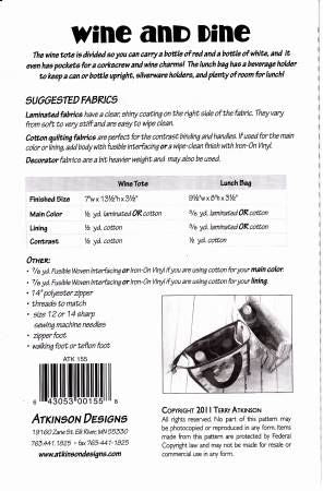 Wine and Dine # ATK155