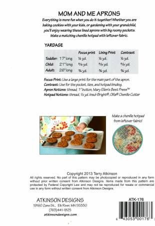 Mom & Me Aprons # ATK176