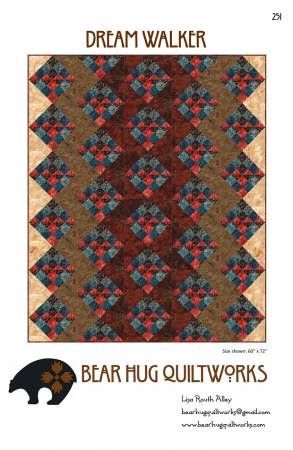 Dream Walker # BHQ-251, From Bear Hug Quiltworks By Alley, Lisa In Quilts