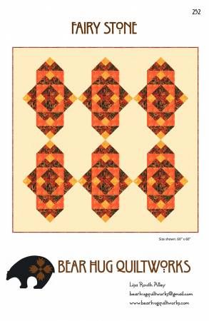 Fairy Stone # BHQ-252, From Bear Hug Quiltworks By Alley, Lisa In Quilts