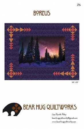 Boreus # BHQ-256, From Bear Hug Quiltworks By Alley, Lisa In Quilts