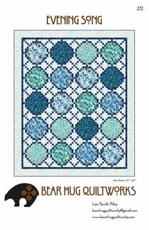 Evening Song # BHQ-272, From Bear Hug Quiltworks By Alley, Lisa In Quilts