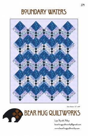 Boundary Waters # BHQ-274, From Bear Hug Quiltworks By Alley, Lisa In Quilts