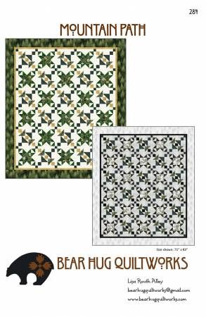 Mountain Path # BHQ-284, From Bear Hug Quiltworks By Alley, Lisa In Quilts
