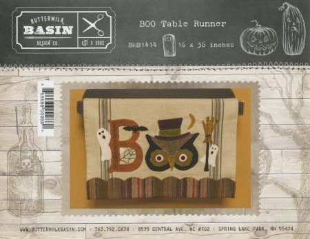 Boo Table Runner # BMB1414