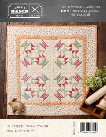 16 Baskets Table Topper # BMB3289
