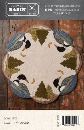 Loon Mat # BMB3422, From Buttermilk Basin By West, Stacy In Craft