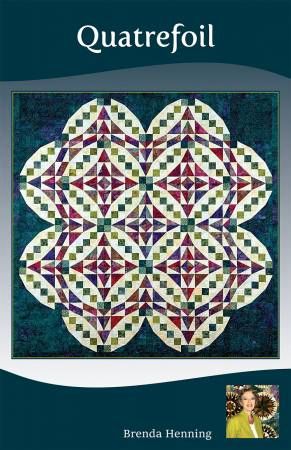 Quatrefoil # BPP078, From Bear Paw Productions By Henning, Brenda In Quilts