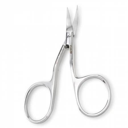 Double Curved Embroidery Scissor Large Loop 3 1/2in # C50040
