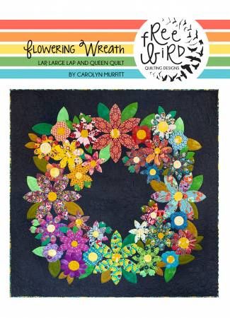 Flowering Wreath Quilt # CAFB002
