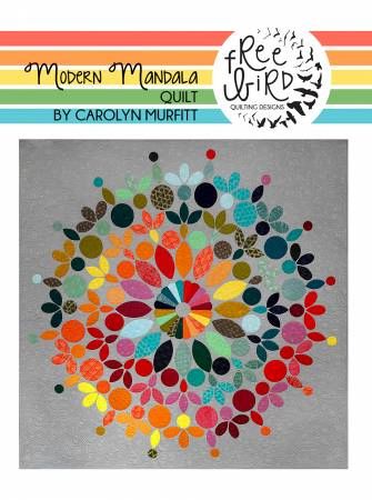 Modern Mandala Quilt # CAFB008